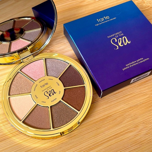Brand New Tarte Rainforest of the Sea Limited Edition Eyeshadow Palette - Picture 2 of 9